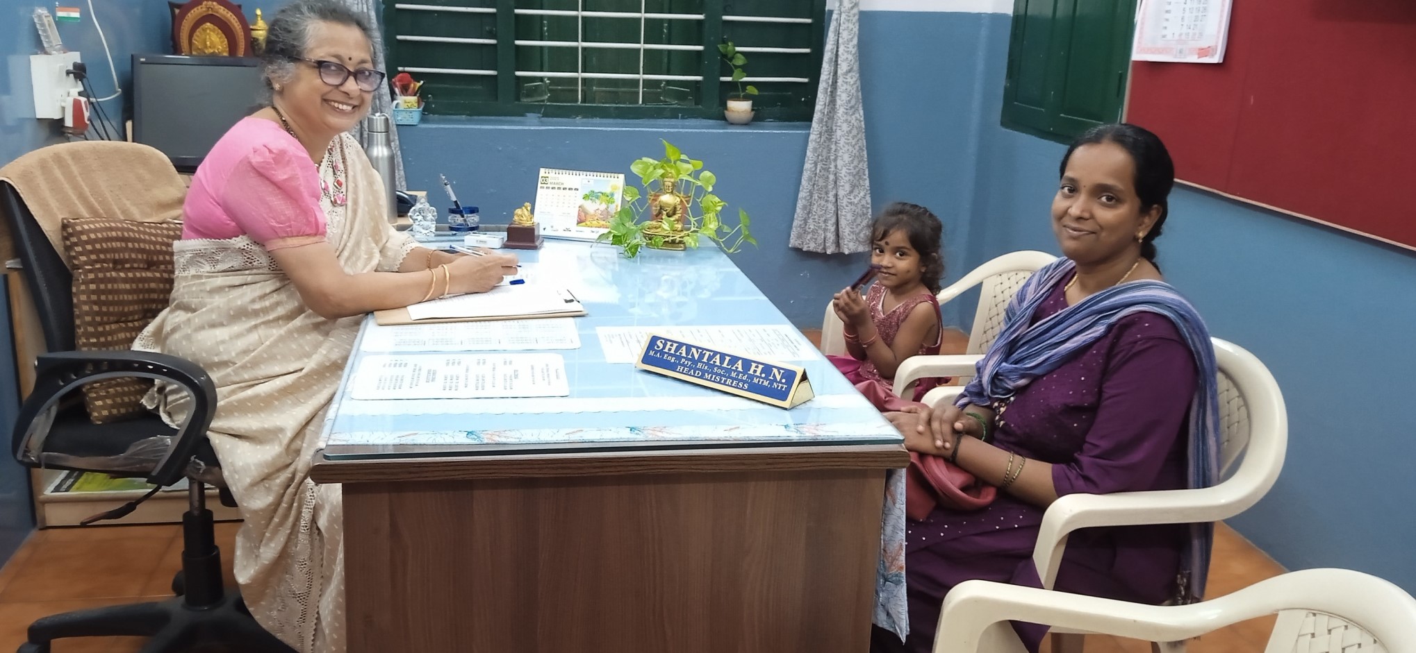 INTERACTION WITH PARENTS